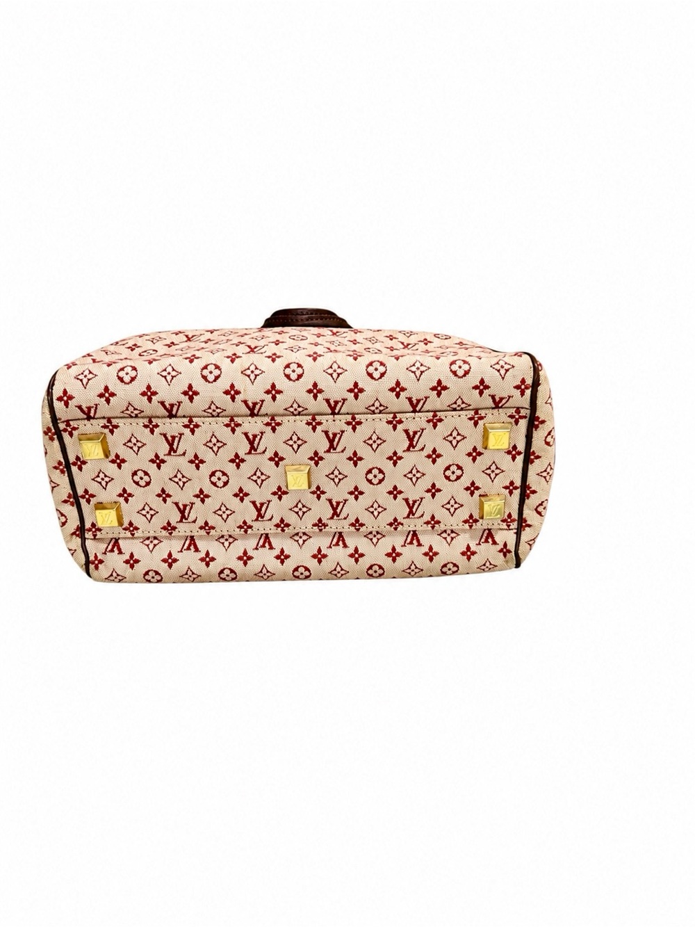 Louis Vuitton LV Monogram Logo Josephine GM PINK Lin Shoulder Bag Purse - Picture 11 of 14